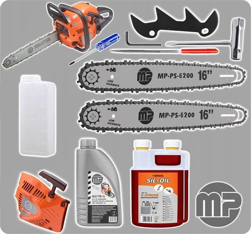 PIŁA spalinowa ALU karter pilarka Łańcuchowa 5,7km 58cm3 2x na Arena.pl