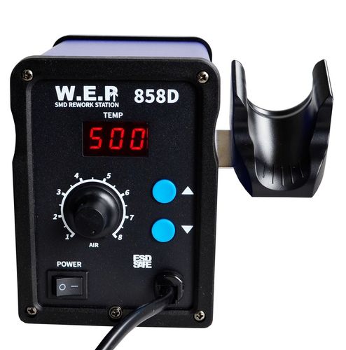 HOTAIR Stacja lutownicza WEP 858D wersja na TRAFO duży nadmuch ciężka na Arena.pl