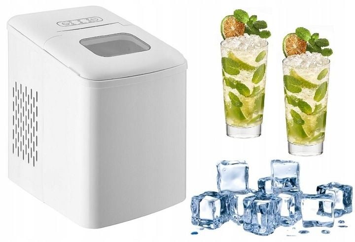 Kostkarka do lodu AMBIANO 74088 biały 120 W zdjęcie 1