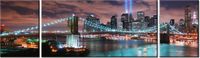 90CM 80 OBRAZ 3 ELEM PANORAMA MANHATTANU ŚCIENNY
