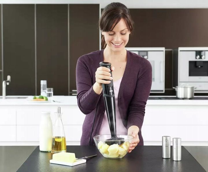 Blender ręczny Braun MQ5237 Rozdrabniacz Trzepaczka nasadka do puree czarny zdjęcie 5
