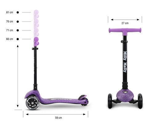 MILLY MALLY 6249 Scooter Sparky violet na Arena.pl