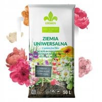 PODŁOŻE ZIEMIA DO KWIATÓW WARZYW ZIÓŁ IGLAKÓW LAUROWIŚNI 50L Z NAWOZEM
