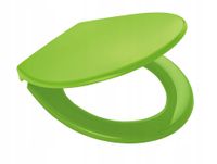 Deska sedesowa RIDDER Miami wolnoopadująca, zielona, uniwersalna