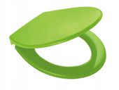 Deska sedesowa RIDDER Miami wolnoopadująca, zielona, uniwersalna