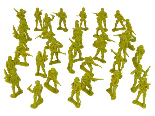 Zestaw Militarny Żołnierze 72 Elementy na Arena.pl