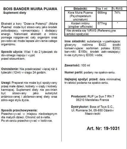 supl.diety bois bande 100 ml na Arena.pl