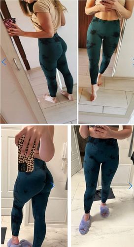 MAKSYMALNIE POWIĘKSZAJĄCE LEGGINSY PUSH UP GYM S na Arena.pl