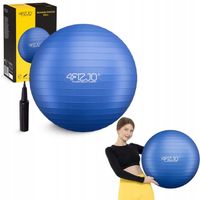 PIŁKA GIMNASTYCZNA do ćwiczeń pilates piłka rehabilitacyjna ABS 4FIZJO 65cm