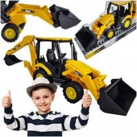 KOPARKA ŁADOWARKA ZABAWKI DLA DZIECI DUŻA ZABAWKA KOPARKI RUCHOMA LYZKA