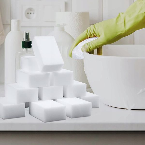 MAGICZNA GĄBKA do czyszczenia plam naczyń melaminy zdjęcie 7