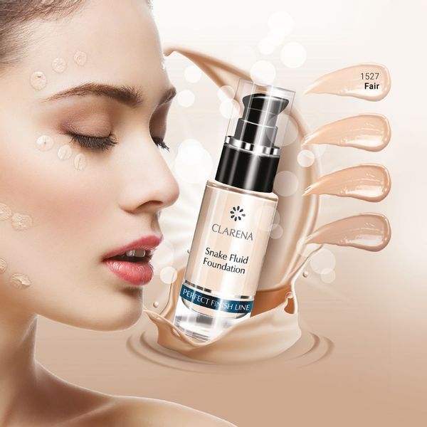 Clarena PODKŁAD DO TWARZY KRYJĄCY Golden Tan 30ml Fluid Foundation Kremowy zdjęcie 6