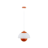 LAMPA WISZĄCA ZWIS ALFA SETNA 61486 1xE27 CZERWONY BIAŁY