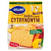 Gellwe Babka o smaku cytrynowym  do domowego przygotowania ciasta 375g