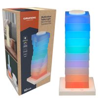 Grundig Wielokolorowa Lampka stołowa tęczowa USB-C 4W lampa nocna 6 kolorów
