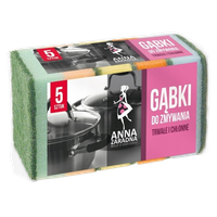 ANNA ZARADNA Gąbki do zmywania 1op. - 5szt.