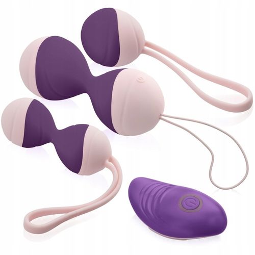 DUŻY ZESTAW KULEK GEJSZY Z BEZPRZEWODOWYM PILOTEM - 10 FUNKCJI WIBRACJI na Arena.pl