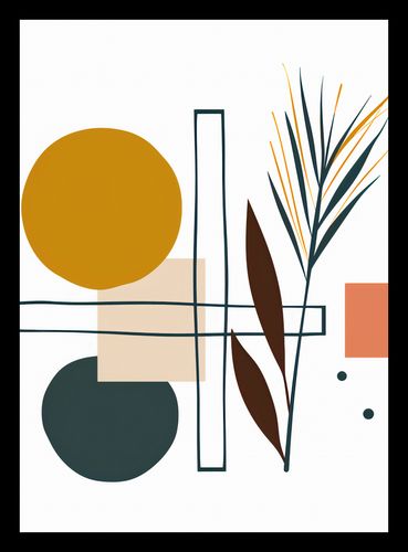 Plakat 39,5x55cm Ogród Symetryczny na Arena.pl