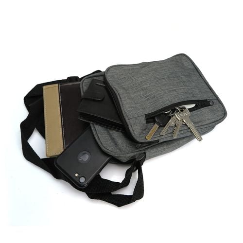 torba męska przez ramię bellugio - szara na Arena.pl