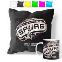 ZESTAW: KUBEK + POSZEWKA - KOSZYKÓWKA - PREZENT WIELE WZORÓW + IMIĘ