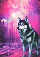 Plakat 21x29,7cm Wilczy Duch