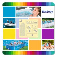 wodoodporne łatki naprawcze bestway 10szt.