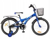 BMX 20" MEXLLER NIEBIESKI ROWER DLA CHŁOPCA i DZIEWCZYNKI DZIECIĘCY