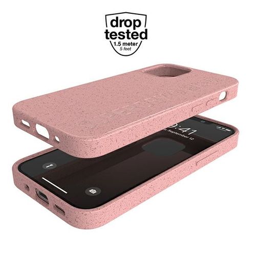 superdry snap iphone 12 mini compostablecase różowy/pink 42620 na Arena.pl