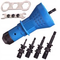 2X Nitownica nitonakrętek M3 M4 M5 M6 przystawka adapter wkrętarkę wiertark