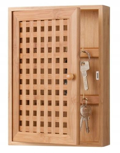 szafka na klucze wieszak półka skrzynka ZELLER bambus na Arena.pl