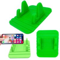 Stabilny uchwyt stojak samochodowy mata gumowa antypoślizgowa na telefon