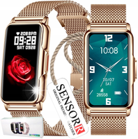 ELEGANCKI ZEGAREK DAMSKI SMARTWATCH SMARTBAND DLA KOBIETY POLSKIE MENU