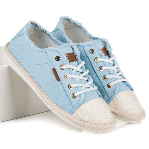 Sznurowane trampki espadryle r.36 na Arena.pl