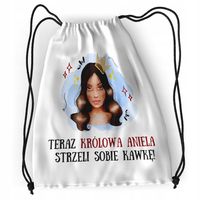 Plecak Dla Anieli Szkolny Worek Torba Z Nadrukiem Ze Zdjęciem