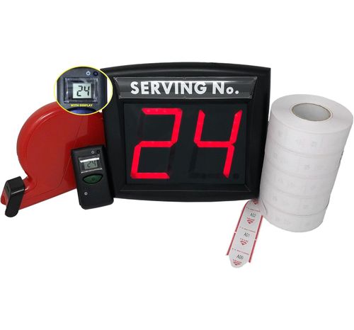 NIEKOMPLETNY Kontrola dostępu Impretech zestaw z wyświetlaczem 10 000 kart na Arena.pl