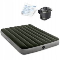 Materac dwuosobowy 191x137x25 z pompką elektryczną na baterie Intex 64778