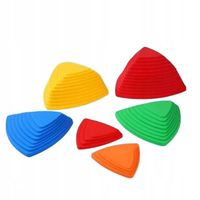 Kamienie rzeczne 6szt. ścieżka sensoryczna równoważnia terapeutyczna dla dz