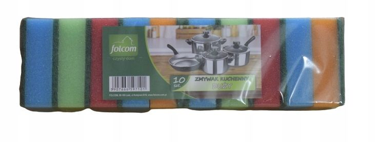 ZMYWAK KUCHENNY 10 SZT FOLCOM zdjęcie 2