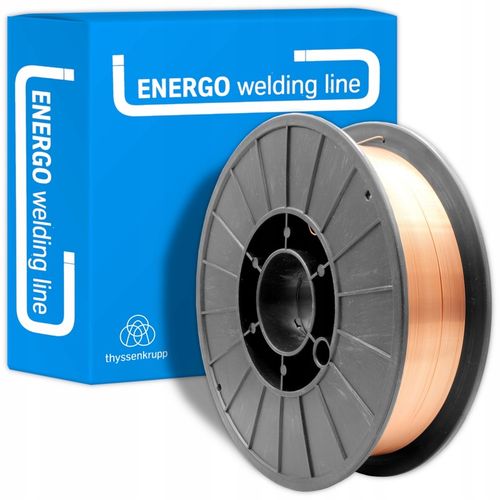 Thyssenkrupp Energo Drut spawalniczy SG2 5kg 0,8mm Migomat MIG MAG Stal na Arena.pl