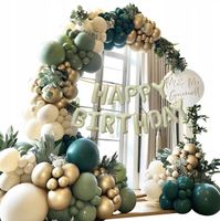 Zestaw Balonów Girlanda 134El. Happy Birthday 8346