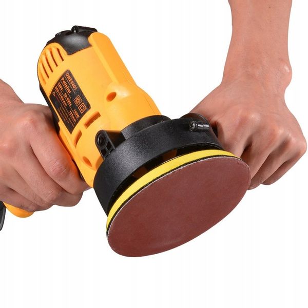 POLERKA SAMOCHODOWA SZLIFIERKA Z REGULACJĄ OBROTÓW + ZESTAW GĄBEK zdjęcie 8