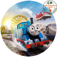 Opłatek na tort Tomek i Przyjaciele