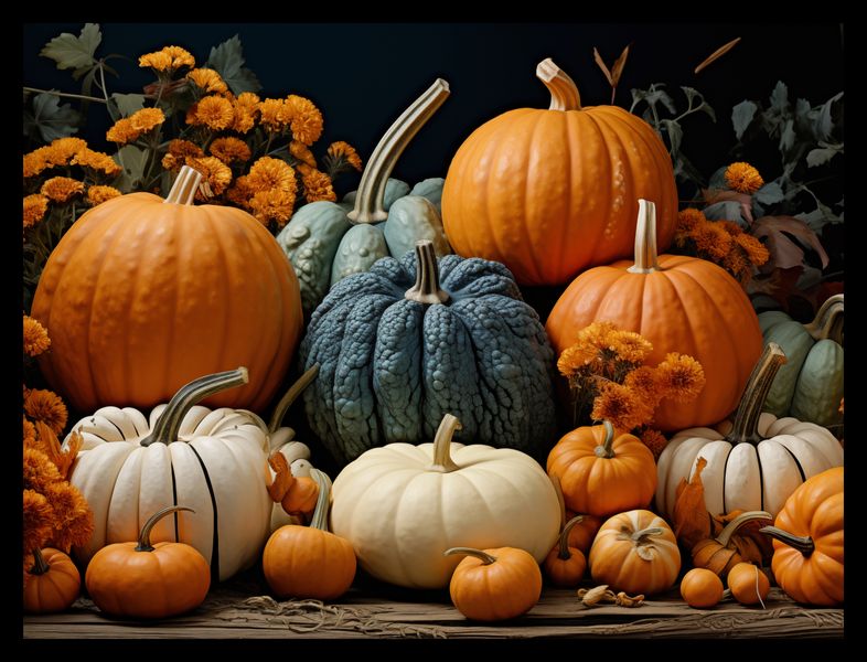 Plakat 40x30cm Jesienne Urodzaje zdjęcie 2