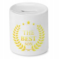 Skarbonka Dla Syna The Best Son Prezent Z Nadrukiem Ze Zdjęciem