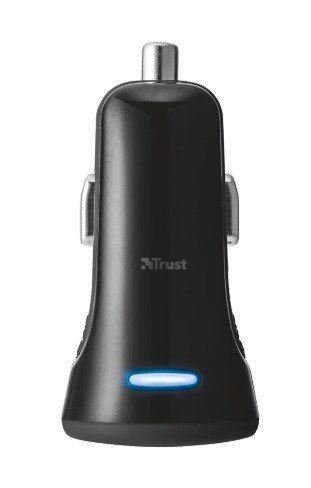 20W Ładowarka samochodowa 2xUSB - czarna na Arena.pl