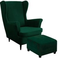 POKROWIEC NA FOTEL USZAK PODNÓŻEK WELUR OEKO TEX