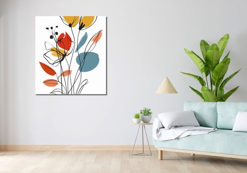 Obraz 90x100cm Ogród przy Lecie na Arena.pl