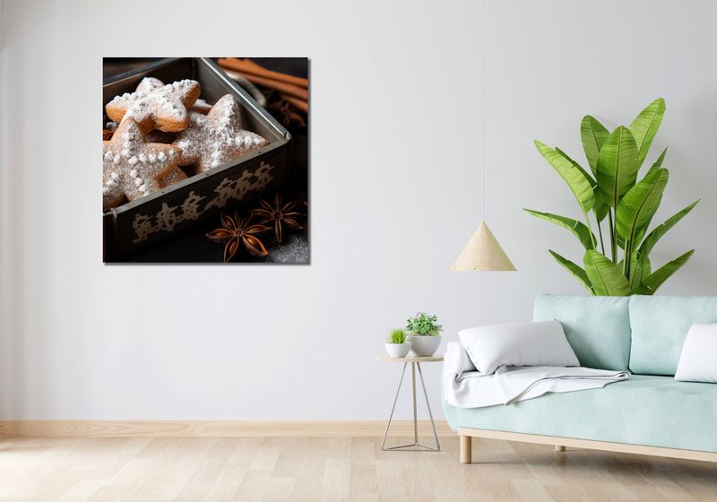 Obraz 90x90cm Słodkie Świętowanie zdjęcie 2