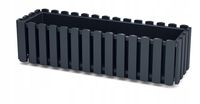 Skrzynka balkonowa Boardee Fencycase 600 | Antracyt, Kształt Prostokątny, Wymiary 18x58x16.2 cm, Kolor Antracyt, Prosperplast
