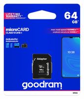 Karta pamięci GOODRAM micro SD SDXC 64GB + ADAPTER
